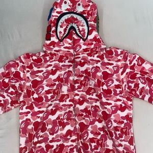 pink Bape Jacket L